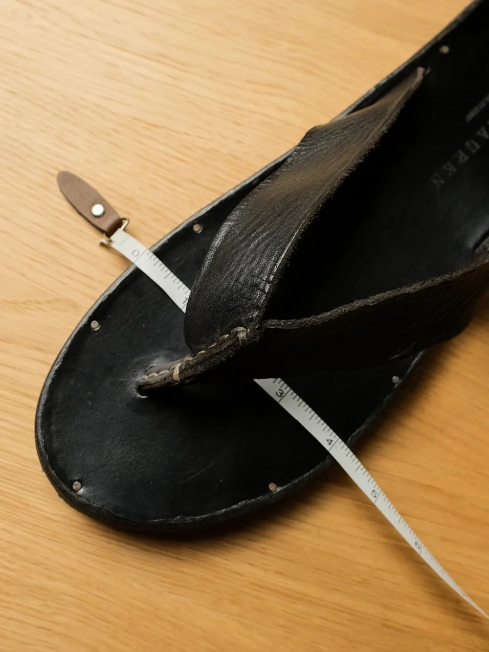Ralph Lauren Collection Made in Italy Leather Toe-Post Sandals made in Italy